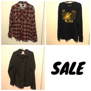 BUNDLE of LS Shirts